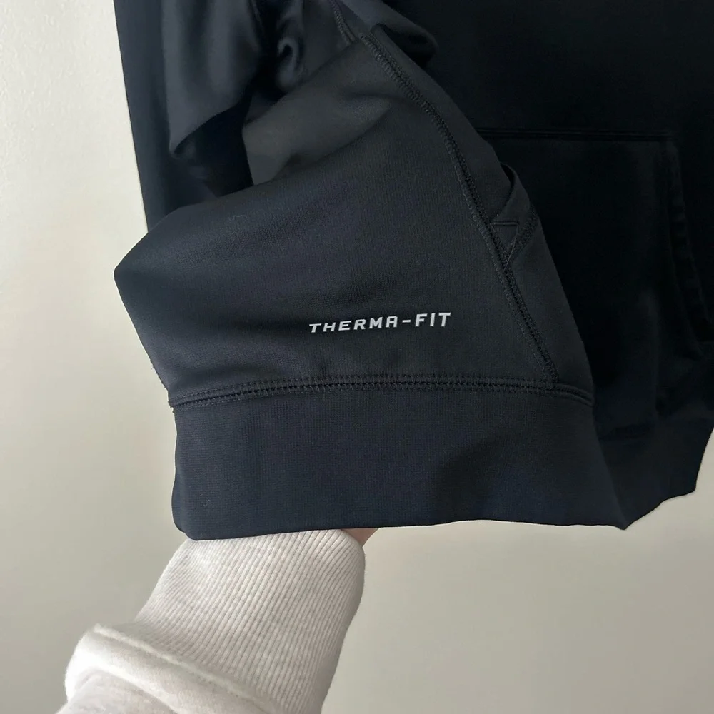 Nike Black Pullover with Silver Swoosh